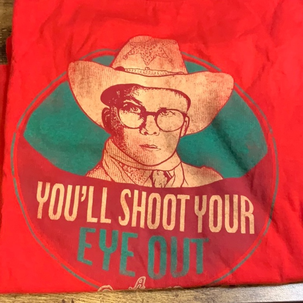 A Christmas Story Movie T Shirt You’ll Shoot Your Eye Out Graphic Tee L